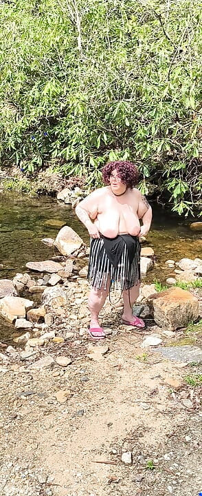 Theres a Stranger Watching Will This Wild Chick Piss?