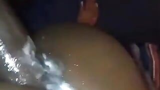 Black girl taking a bbc up ass