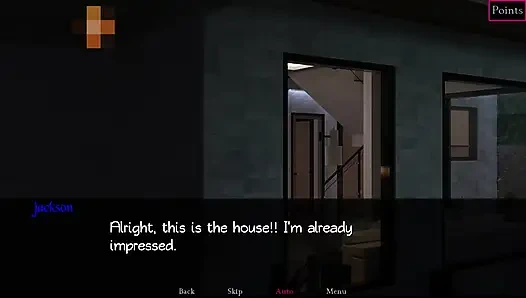 Nerd to alpha #1 - Jackson saw Sara in the shower