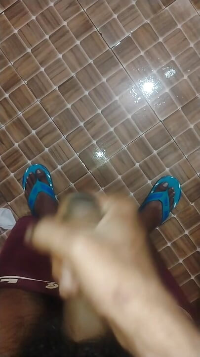 Vê o meu esperma a cair em câmara lenta
