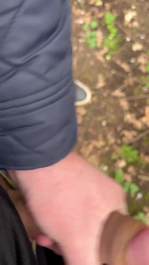 Looking around in the park, found that hungry married man looking for dick. | Clip 1