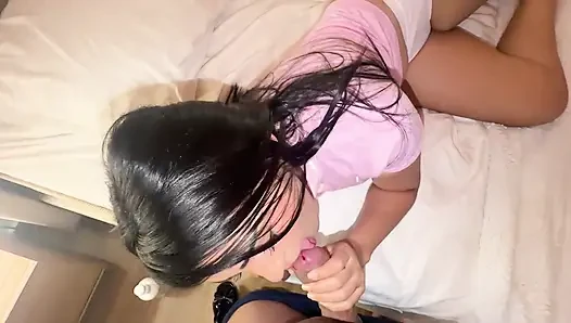 My Roommate's Creamy Pussy Is so Juicy! POV of the Pink Pussy!