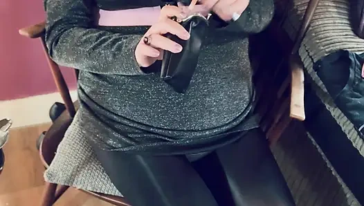 Your Good Girl, Tina Snua Chain Smokes 2 Cork Cigarettes In Pantyhose - Tip To Tailing Smoke Rings Drifting Smoker