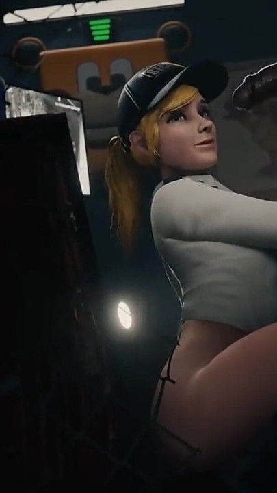 A white haired girl fucked by a blacked man in their garage | Clip 3
