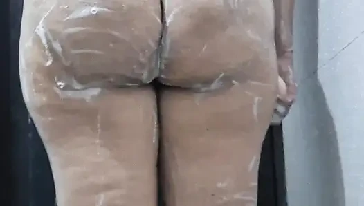 Bangali Hintli genç kız mumbai'de ilk kez banyo videosu