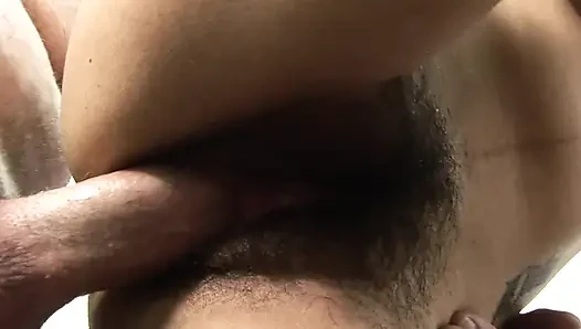 Adorable Latina skips class and gets punished by her stepdad