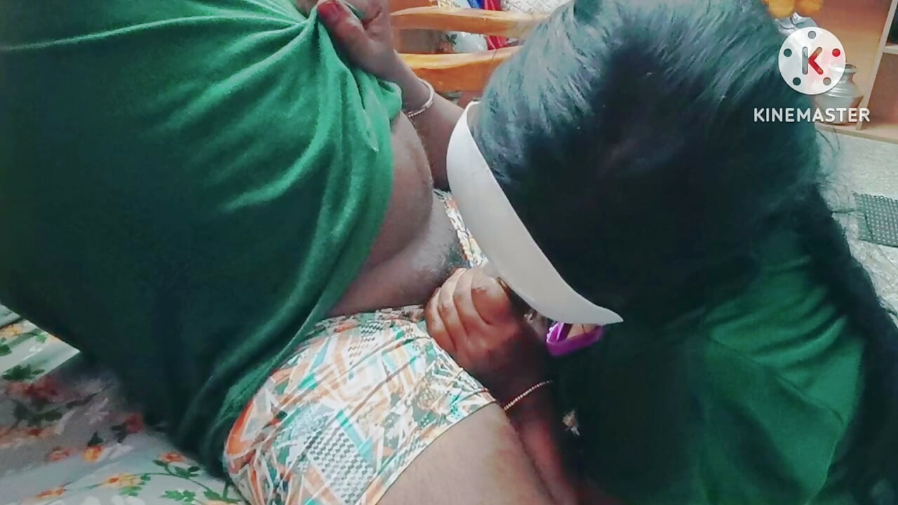 타밀 - 남친을 유혹하고 침대에서 그를 데려다주는 인도 소녀 - 타밀 오디오로 신음하는 에로틱한 신음