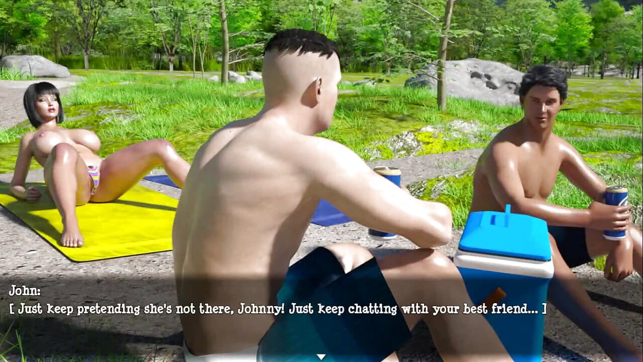 Lily of the valley: she is topless in front her husbands best friend