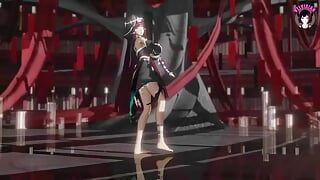 Genshin Impact - Layla - khiêu vũ + làm tình (HENTAI 3D)