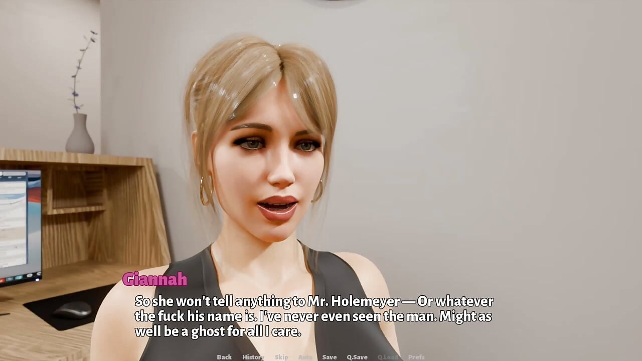 Mad Adventure #13 Destroying a Horny Cougar's Fat Ass in Her Office