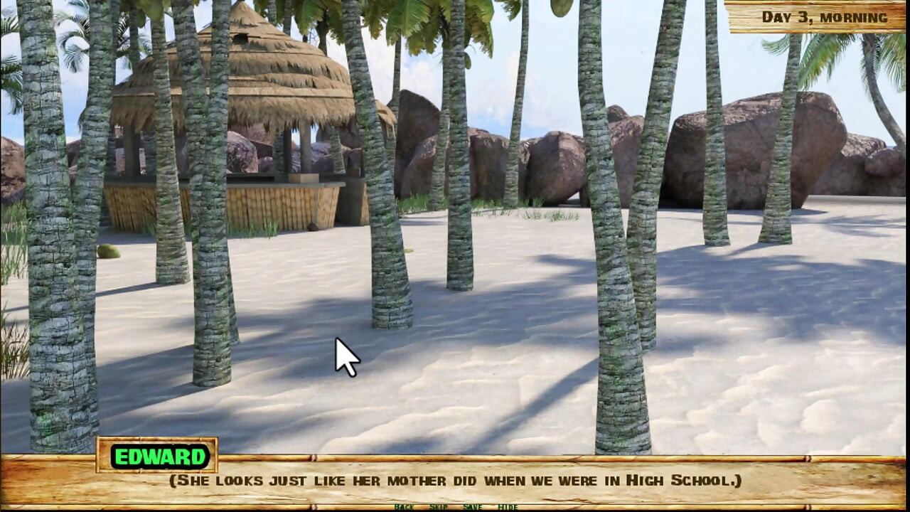 Lewd Island 3 - we found a suitcase with lingerie in