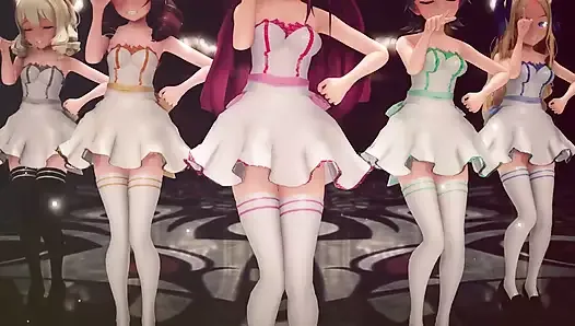 MMD R-18アニメの女の子のセクシーなダンスクリップ244