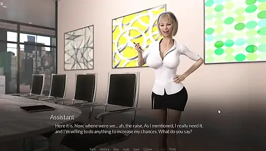 Boss Fucking Hot Secretary Pussy Doggystyle Sex In Conference Hall