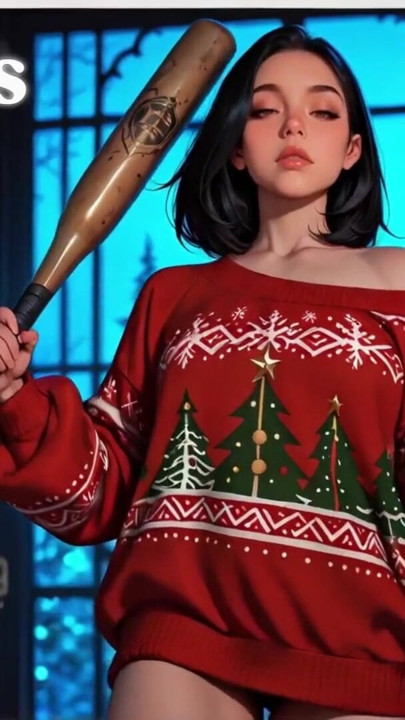 Lonely MILF Gets Her Christmas Wish from Santa While Husband's Away | Clip 1