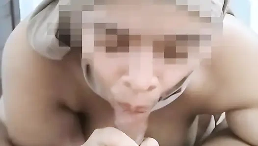 Asiatische hijab-ex-freundin bekam zum ersten mal sperma im mund - minokiiko