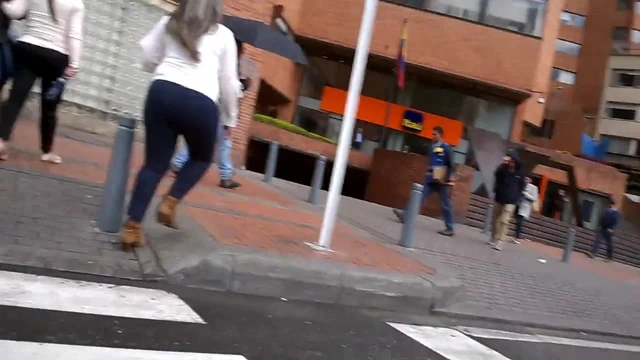 Ass in the street 1