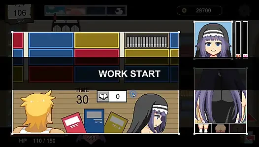 Hentai oyunu - tamirci fantary - yaramaz rahibe Lisa H sahnelerini sikiyor