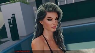 Away From Home (Vatosgames) Part 82 Cuckold See Her Milf Getting Fucked By LoveSkySan69
