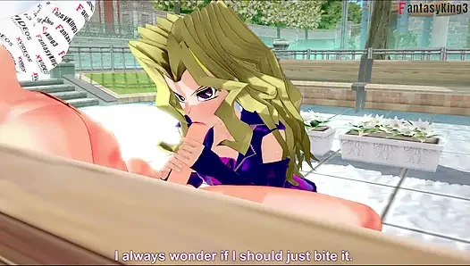 Mai valentine lagi asik nyepong kontol - yu gi oh
