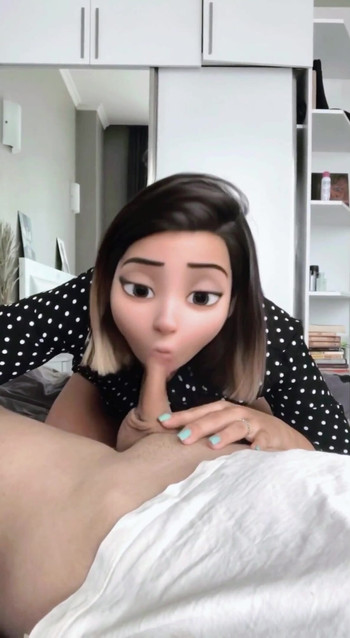 Detik emosi dari "Kawan baik berkongkek dan merakamnya pada kamera dengan penapis puteri Disney"