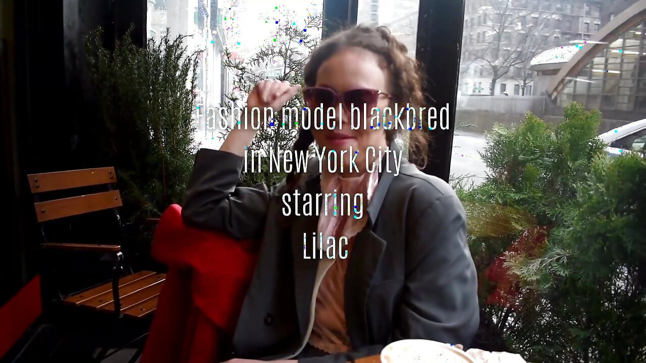 Fashion Model Blackbred in New York City Starring Lilac