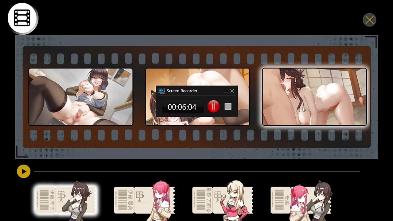 Hentai-spel - storbröstad svarthårig kvinna sex scener &en scen blond kvinna knullad- Svampön Arbetsdagbok - Full Henta