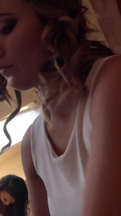 Spectacular moment from "Sexy Tight Pussy All Horny and Wild Cheerleader Girls come for a Video Shooting Fashion Try on"