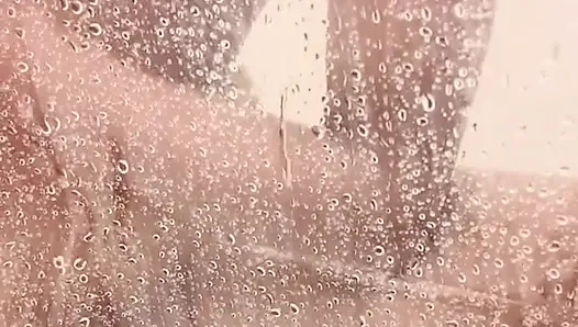 Rasieren in der dusche