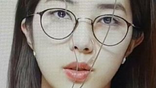 Jtbc omroeper Kang Ji-jonge bril sperma eerbetoon