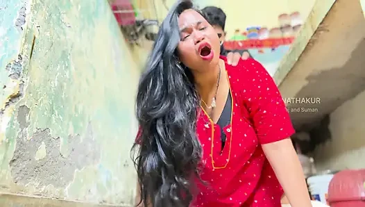 Beautiful Mami Seduced Me While Cooking in Kitchen - Hot Sex