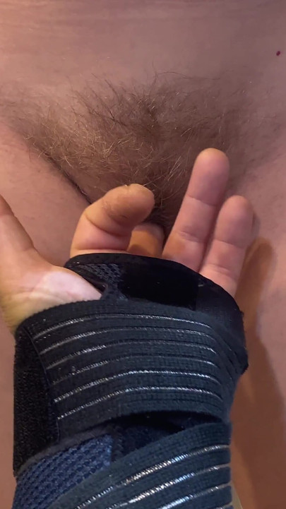 Garage Fucking with Redhead Worker Girl with Hairy Pussy