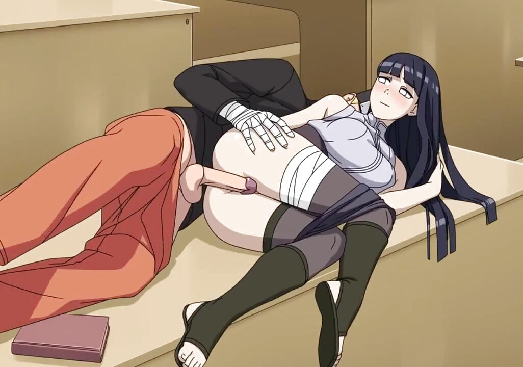 Naruto - เทรนเนอร์ ninja naruto - ตอน 34 - Hinata โดนเย็ดบนโต๊ะโดย Loveskysanx