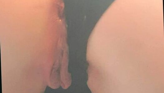 Neuk haar strakke kont zonder glijmiddel - dubbel spuiten aan het einde - eerste anale neukpartij na 6 maanden - buurvrouw vraagt later of we oké zijn :)