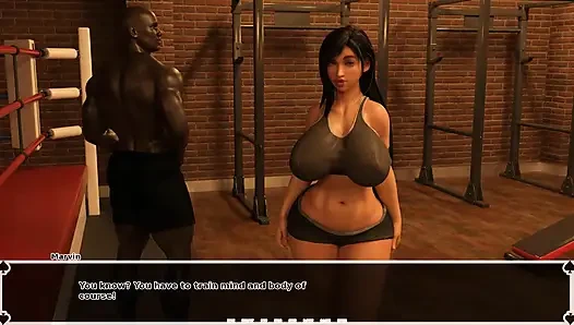 Tifa's Dark Heaven: Girlfriend Does Naughty Training with the Coach in Front Her Cuck Man - Episode 45