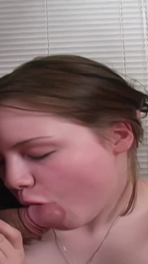 Desperate Amateurs Tatiana Kush first time on film sucking cock | Clip 1