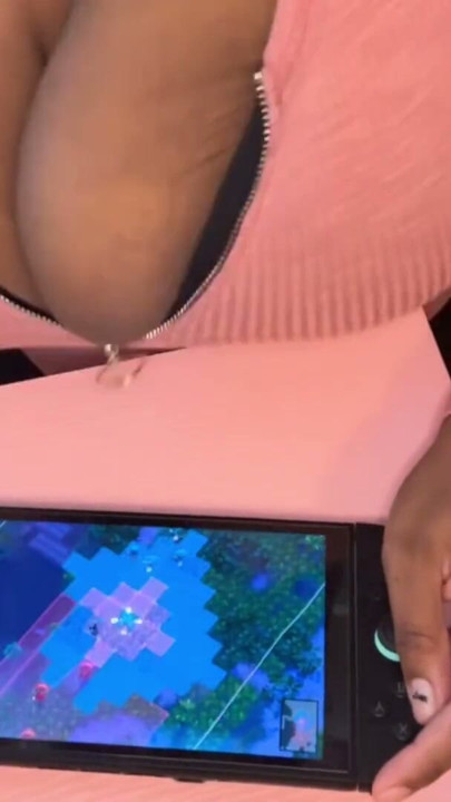 Verbal Huge Titty Nerd Plays Switch Game | Clip 1