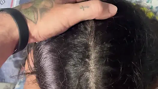 Sucking soft and feeling the veiny cock get hard inside the mouth - Facial cumshot in part 2 available on VIP