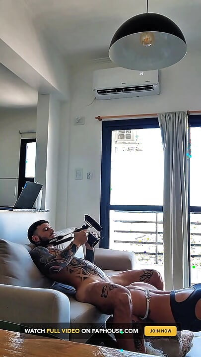 Trapped by My Stepsister's Mini Shorts: From the Floor to the Sofa Uncensored