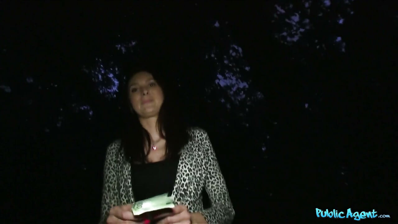 Public Agent - Agent Convinces Photo-less Kattie Gold to Trade Modeling Shots for a Wild Forest Pounding