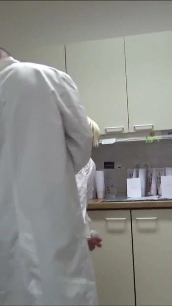Emotional moment from "TWO GERMAN DOCTOR Fuck TEEN NURSE in Hospital and CREAMPIE"