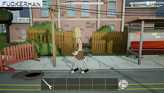 Komplettes gameplay - fickerman, straßennutten