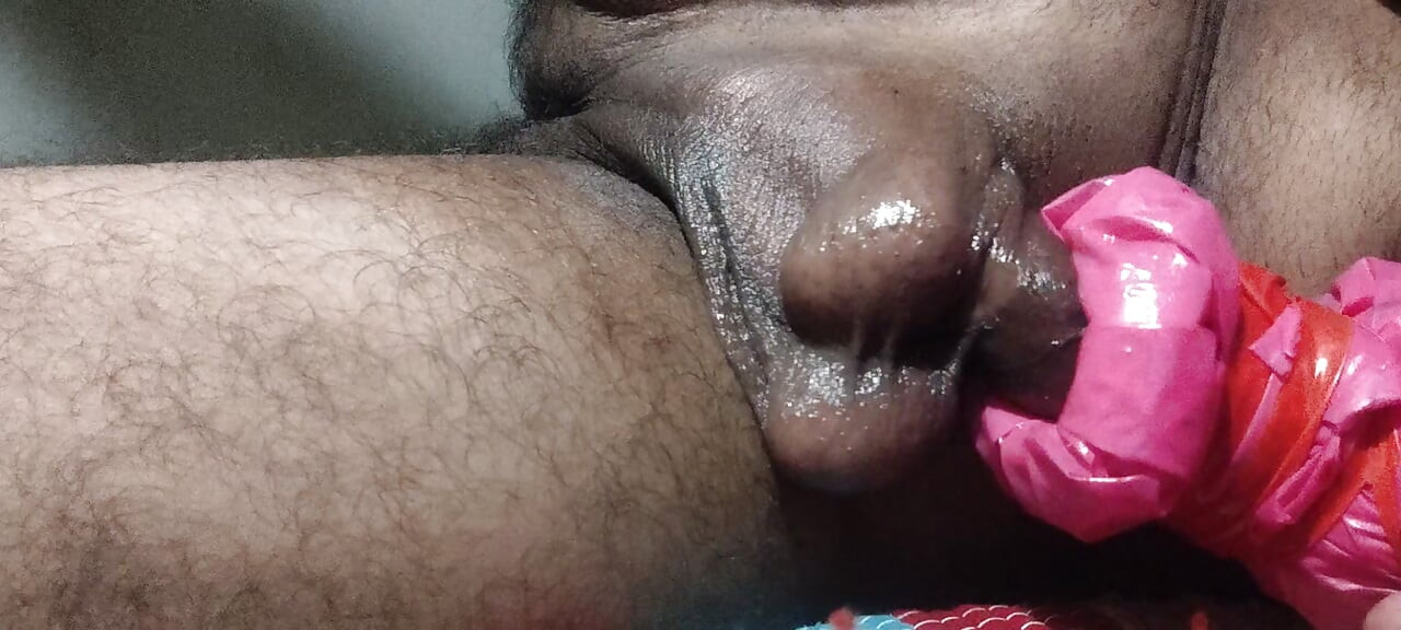 Semen in an ass-like hole