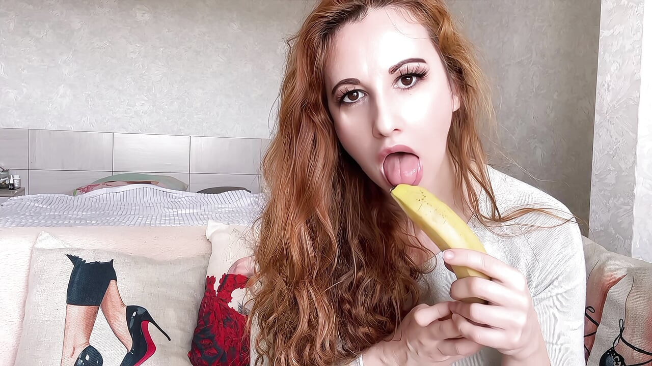 Banana Tongue Seduction