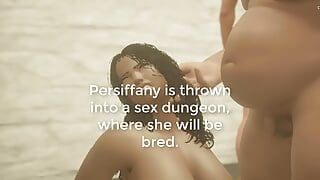 Persiffany wordt gefokt in de Sex Dungeon
