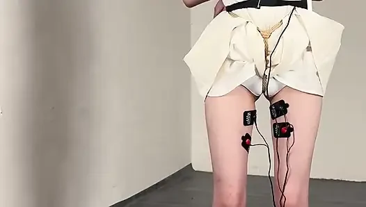 Seilheben, Fußpolsterung, Coyote Elektroschock