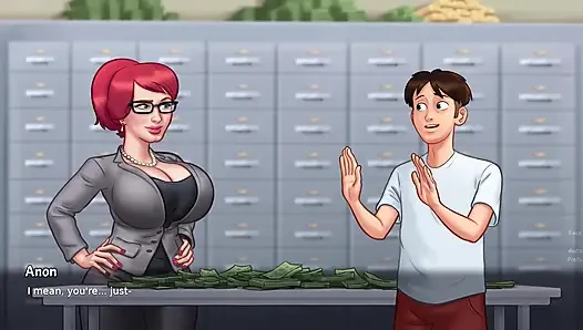 hot sexy aunty sex with hot boy summertime saga game sex