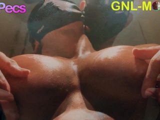 Hot Asian juicy guy gets awesome body worship and pec play