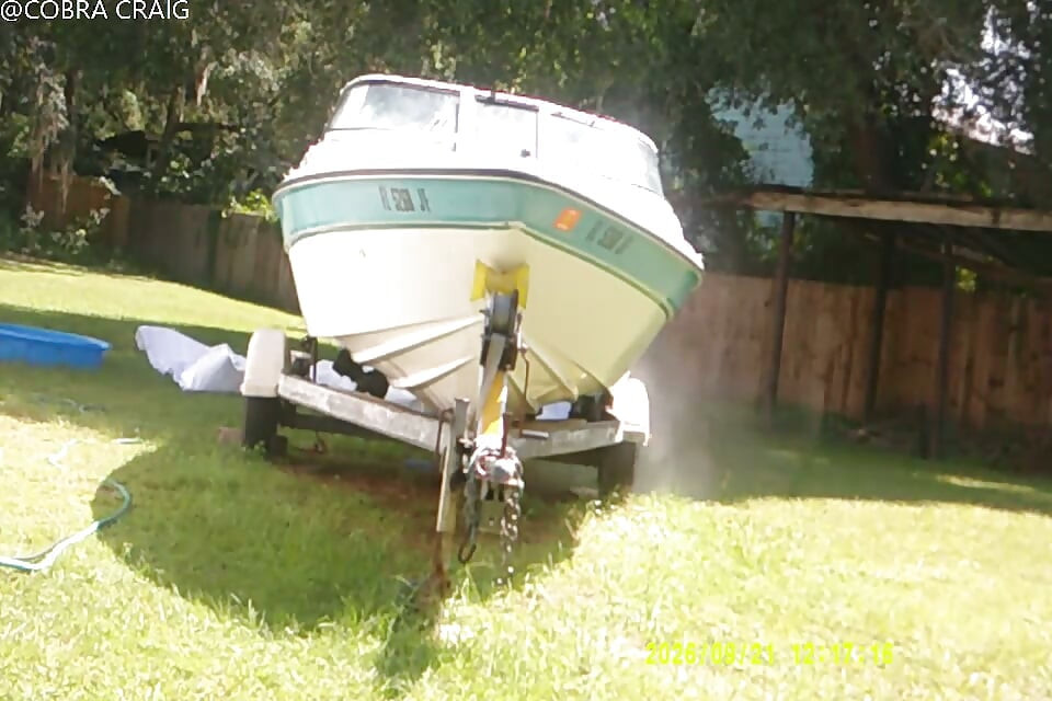 9-21-26 COBRATALKS ABOUT THE PRESSURE WASHER HE GOT FROM THE ROADSIDE AND FIXED KEEPS IT GOING 4-5 YEARS NOW.