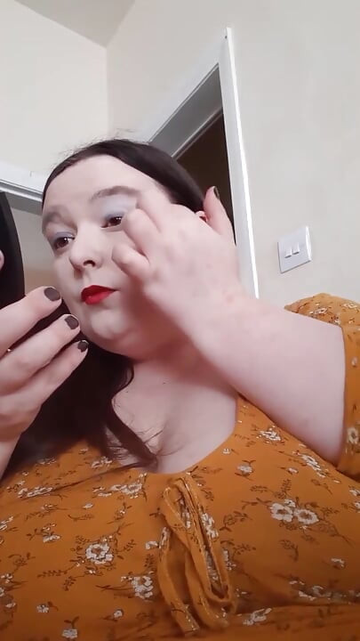 Hayran kulübü özel - makyajımı yapıyor