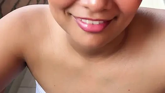 stepsister showing too much on the balcony, she likes me to put his cock in her until she makes her cum